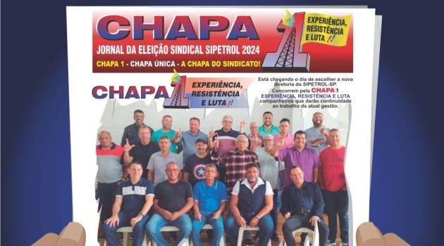 Jornal Eleitoral Sipetrol – Janeiro/2024